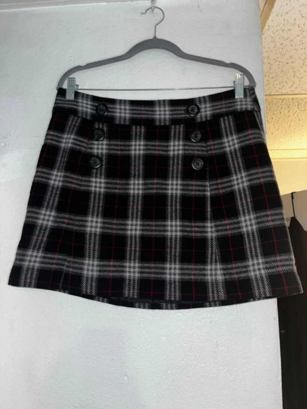 Gap Plaid Mini Skirt